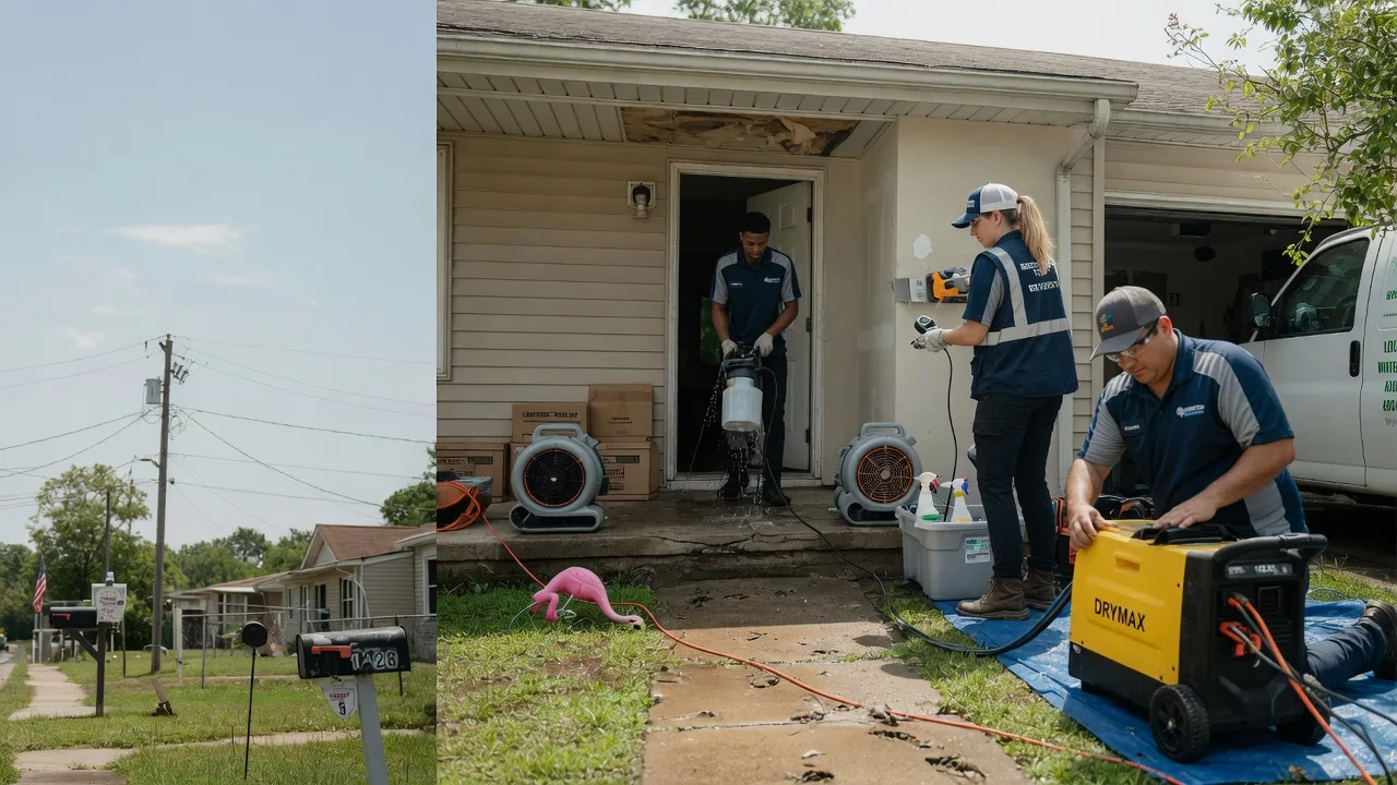 Storm Damage Water Removal in Woodlawn, TN near me